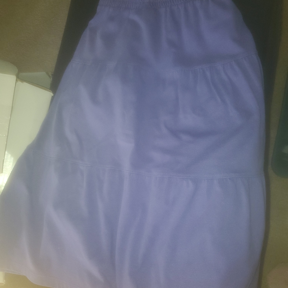 Cute Purple Skirt Set (Womanwithin Plus Size)